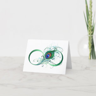 Carte De Remerciements Symbole de l'Infinity