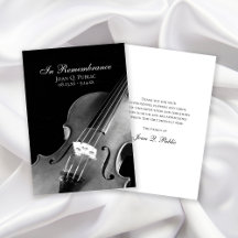 Sympathie funéraire du musicien violon noir blanc