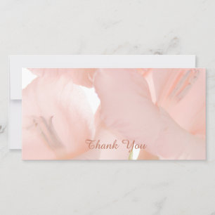 Carte De Remerciements Sympathie rose de fleur/carte de remerciements