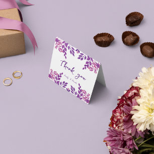 Carte De Remerciements Tableau floral