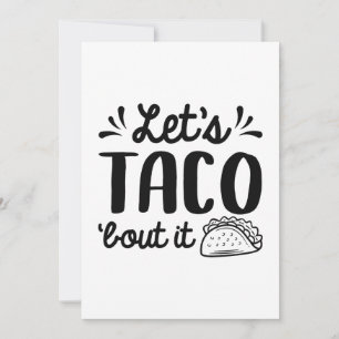 Carte De Remerciements Taco ‘Bout It