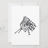 Tatouage Tribal Abstrait Oiseau Noir Blanc Art