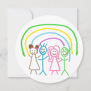 Carte De Remerciements Télécharger Dessin Transformer l'Art Enfantin en R