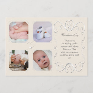 Carte De Remerciements Tender Heart 4 Photo personnalisée