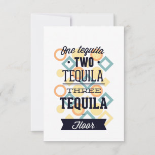 Carte De Remerciements Tequila