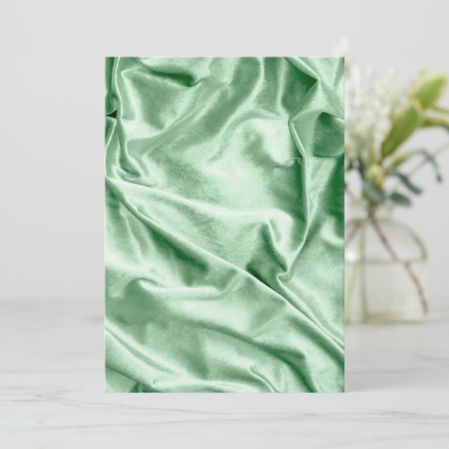 Carte De Remerciements Texture du tissu 4 (Debout devant)