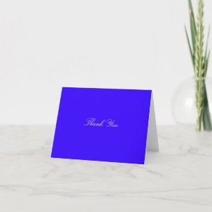 Carte De Remerciements Thank You