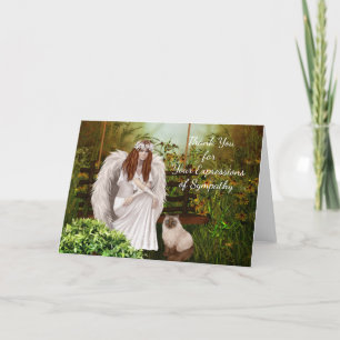 Carte De Remerciements Thank You For Your Expression of Sympathy