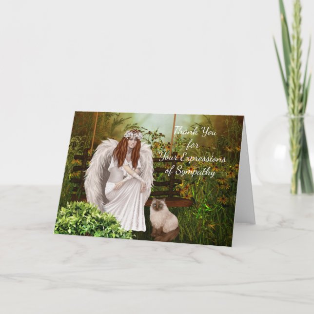 Carte De Remerciements Thank You For Your Expression of Sympathy (Devant)