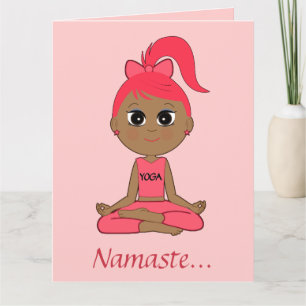 Carte De Remerciements Thank you to a yoga teacher