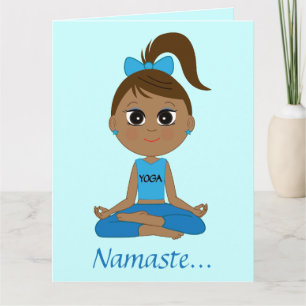Carte De Remerciements Thank you to a yoga teacher