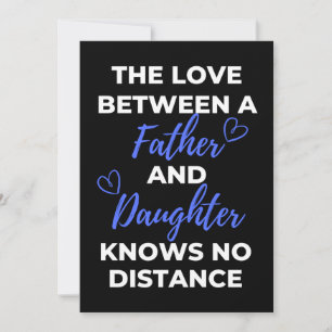 Carte De Remerciements The Love Between A Father And Daughter
