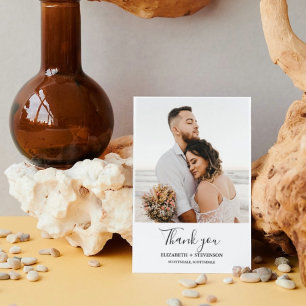 Carte De Remerciements Thème Voyage de destination Note de remerciement d