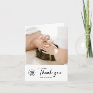 Carte De Remerciements Thérapeute holistique Coach Santé