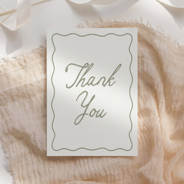 Carte De Remerciements Tini One sur le Baby shower Martini Way (Créateur téléchargé)