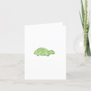 Carte De Remerciements Tortue