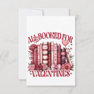 Carte De Remerciements Tous réservés pour Valentine Bookish