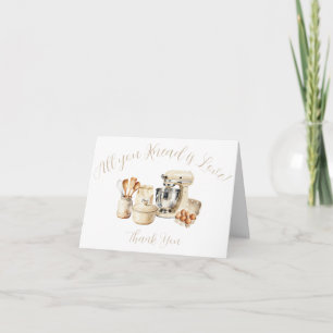Carte De Remerciements Tout ce dont vous avez besoin c'est d'amour ! Fête