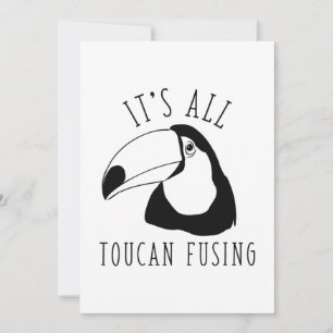 Carte De Remerciements Tout est Toucan Fusing