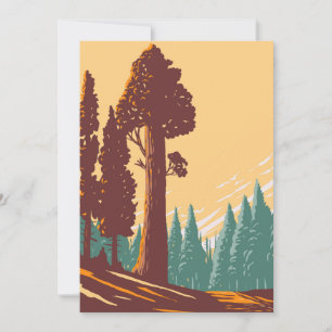 Carte De Remerciements Trace générale de l'arbre Grant