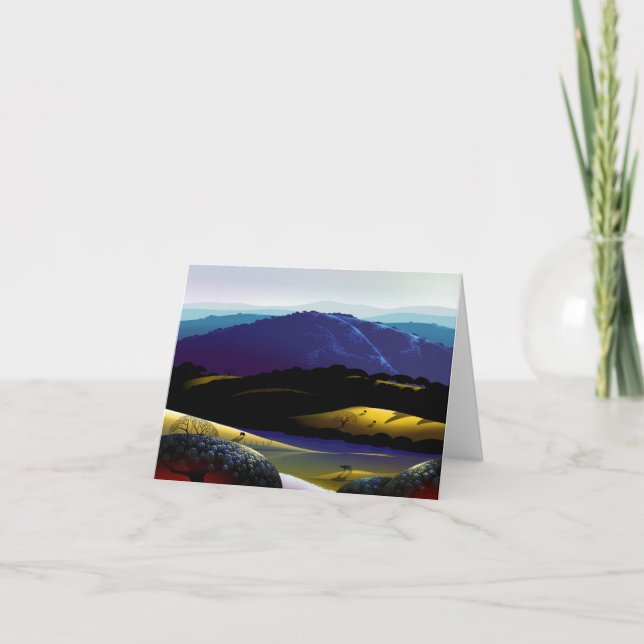 Carte De Remerciements Tranquillité (Devant)