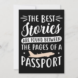 Carte De Remerciements Travel Art Les Meilleures Histoires De Voyage