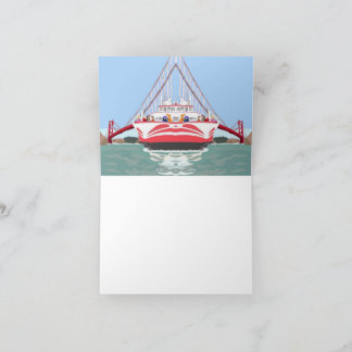 Carte De Remerciements Traversée en ferry