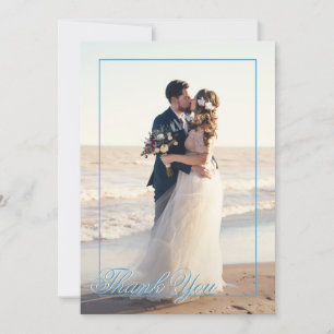 Carte De Remerciements Trésors de la Côte pour Remerciement de Mariage