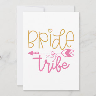 Carte De Remerciements Tribu de la mariée