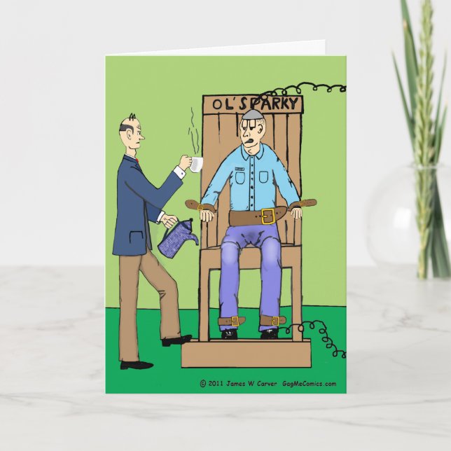 Carte De Remerciements "Trop câblé" (Devant)