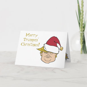 Carte De Remerciements Trump Merry Christmas Card