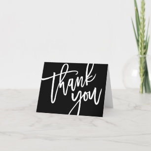 Carte De Remerciements Typographie, Lettres, Baby shower, Anniversaire