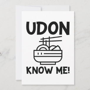 Carte De Remerciements Udon Me Connaît