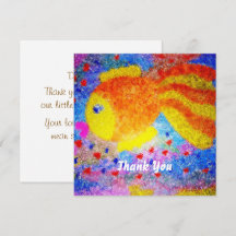Un an d'amour Poisson tropical 1er anniversaire 