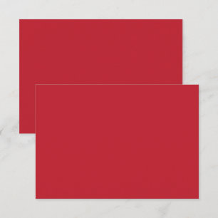 Carte De Remerciements un arrière - plan rouge avec un