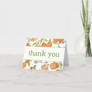 Carte De Remerciements Un Baby shower Un Peu Cutie