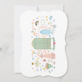 Carte De Remerciements Un bal à la Couronne Inn