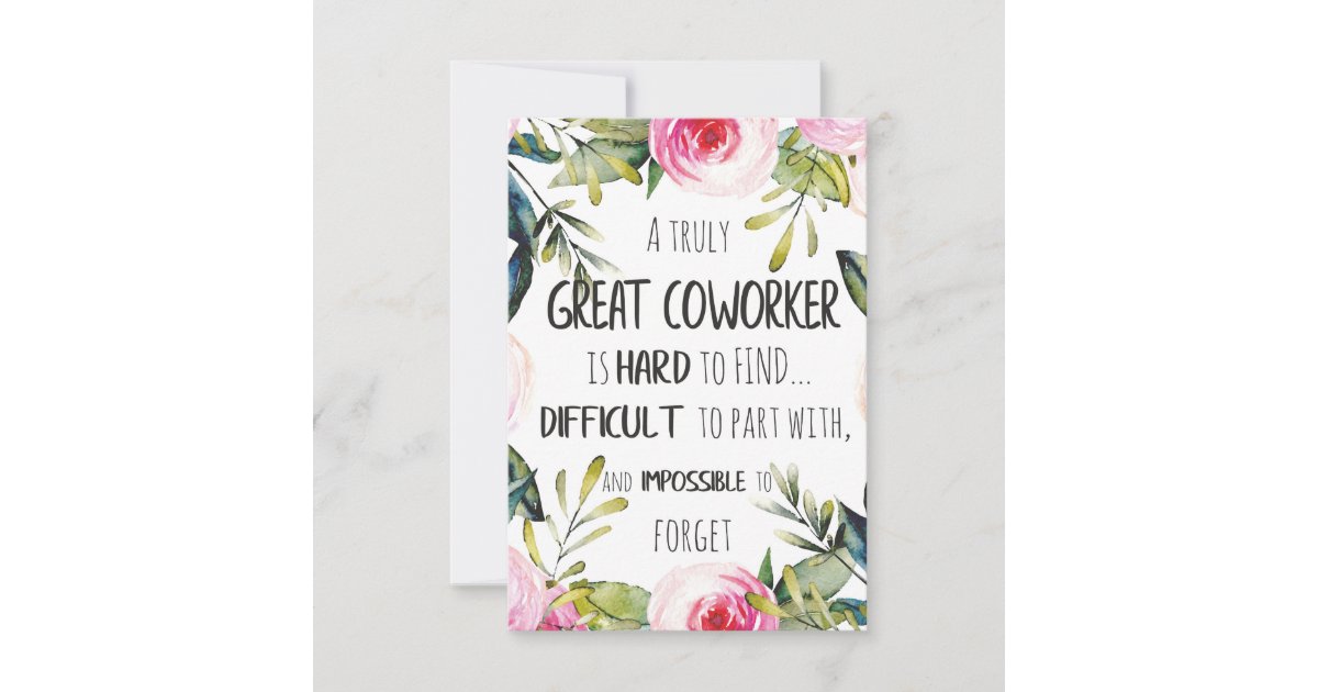 Carte De Remerciements Un Cadeau De Depart Pour Un Collegue De Travail Au Zazzle Ch Carte De Remerciements Un Cadeau De Depart Pour Un Collegue De Travail Au Zazzle Ch