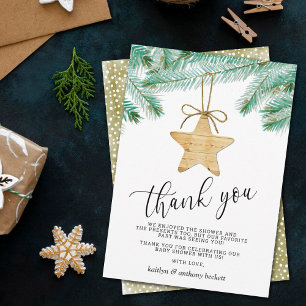 Carte De Remerciements Un joli petit Baby shower