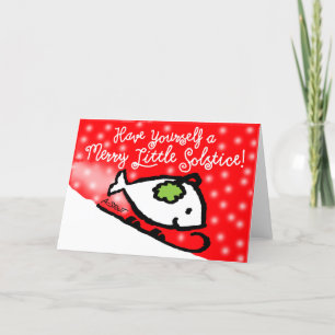 Carte De Remerciements Un Joyeux Petit Solstice ! -