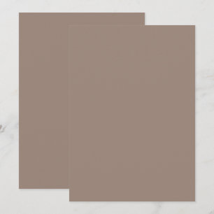 Carte De Remerciements un mur marron avec une horloge
