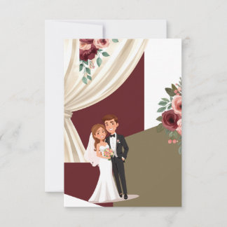 Carte De Remerciements Un Rêve d'Amour