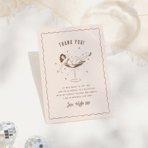 Carte De Remerciements Un Tini Un Peu Plus Anniversaire