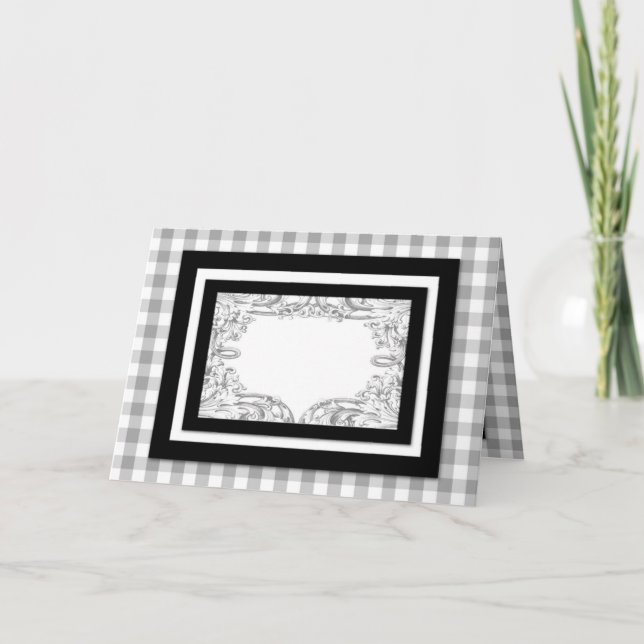 Carte De Remerciements Une Personnaliser classique (Devant)