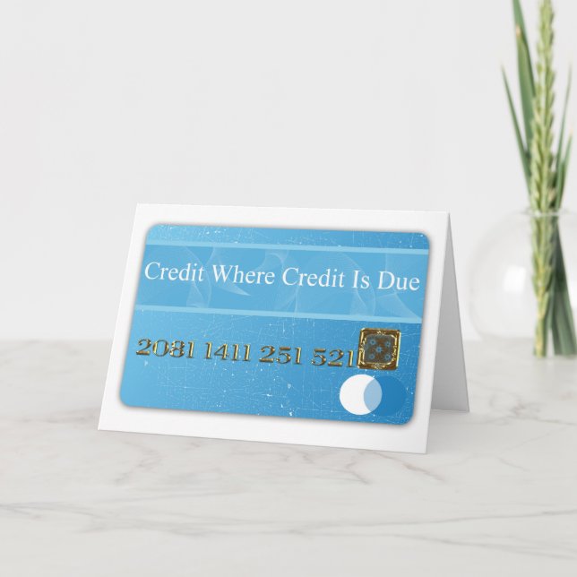 Carte De Remerciements Valeur de temps d'amortissement professionnelle ad (Devant)