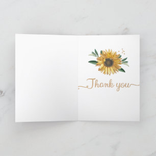 Carte De Remerciements Van Gogh - Quatorze tournesols,