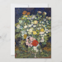 Vincent van Gogh - Bouquet de fleurs dans un vase