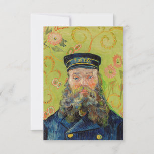 Carte De Remerciements Vincent Van Gogh - Facteur Joseph Roulin