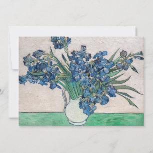 Carte De Remerciements Vincent van Gogh - Irises