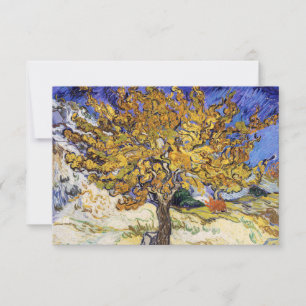 Carte De Remerciements Vincent van Gogh - Le Mulberry Tree